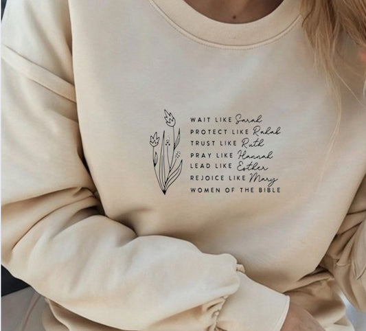 Women of the Bible Sweatshirt