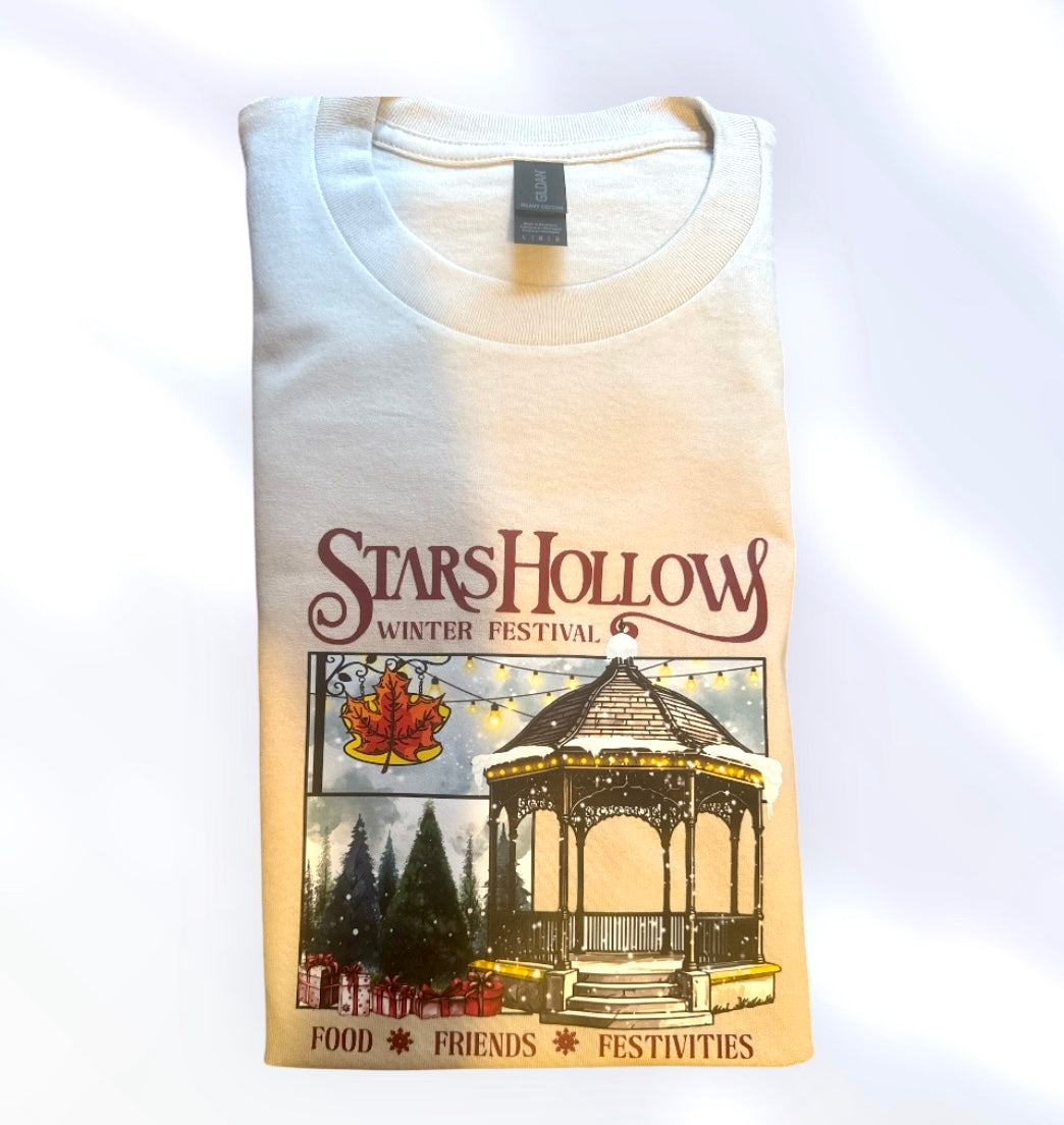 Stars Hollow Gazebo Tee – Cozy Small Town Vibes